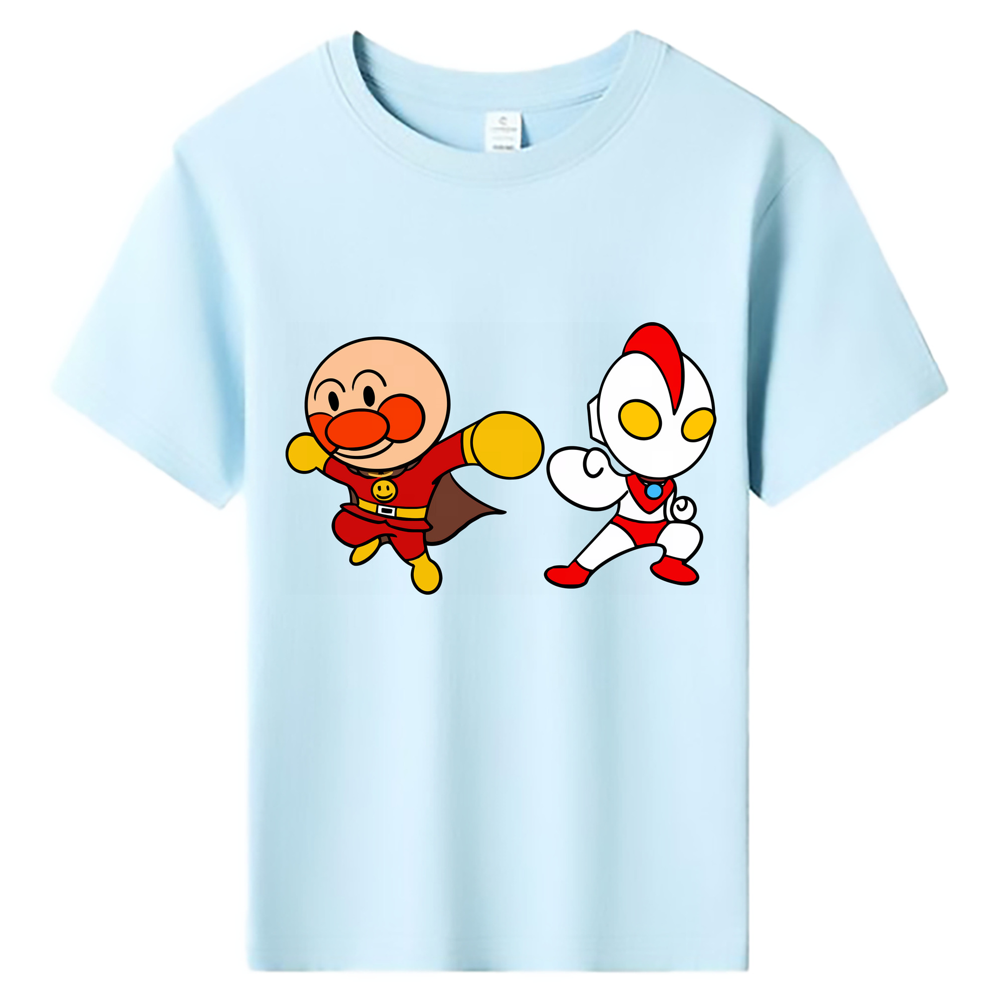 （画像用） アンパンマン Anpanman 綿100％キッズTシャツ（フロントプリント）